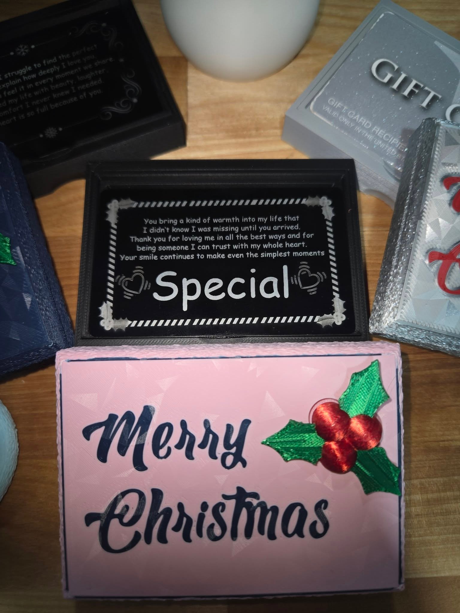 Light-Up Gift Card Box