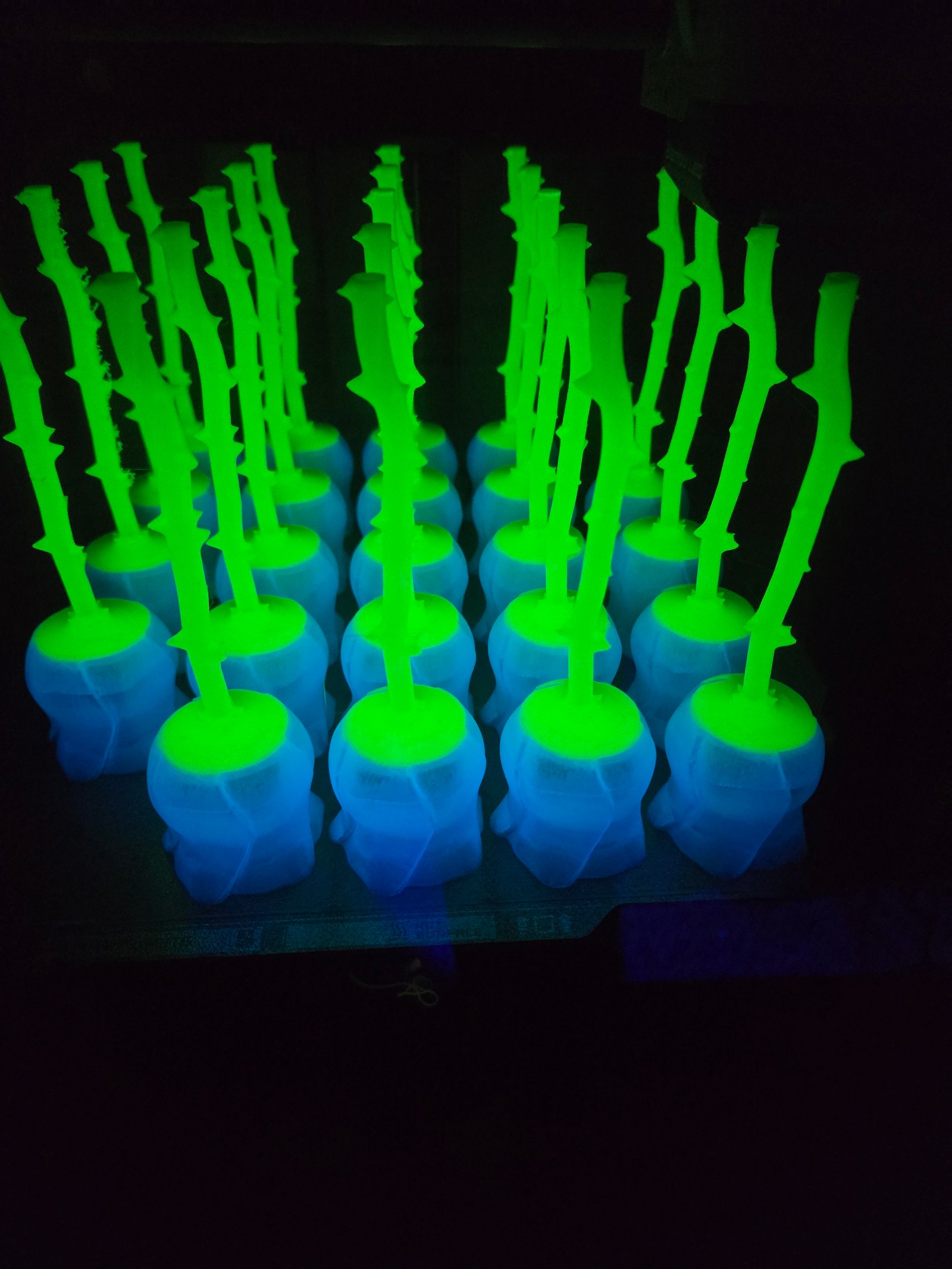 Glow-in-Dark Roses