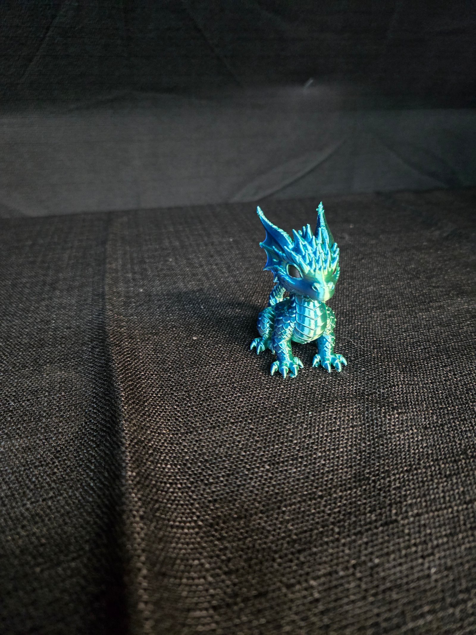 Mini Dragon - Blue Metallic